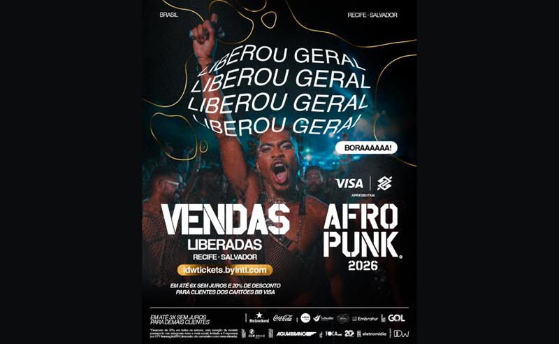 AFROPUNK inicia vendas gerais para as três cidades: Rio de Janeiro, Recife e Salvador