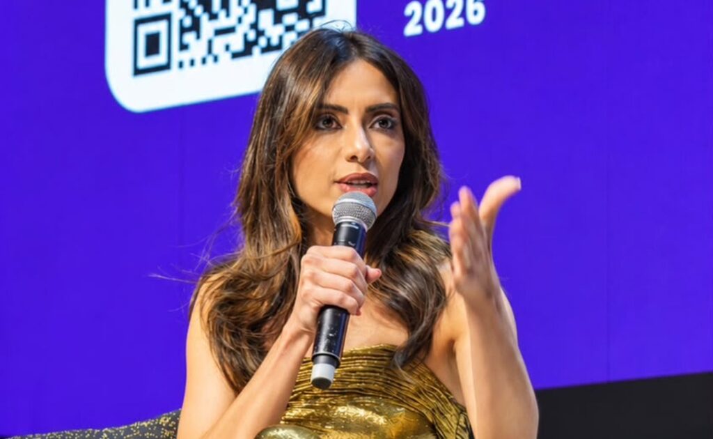 Sophia Martins palestra no Conexão EBEM, em São Paulo