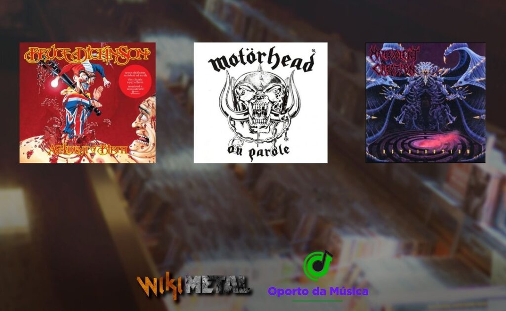 Álbuns do Bruce Dickinson, Motörhead e Malevolent Creation são disponibilizados em CD