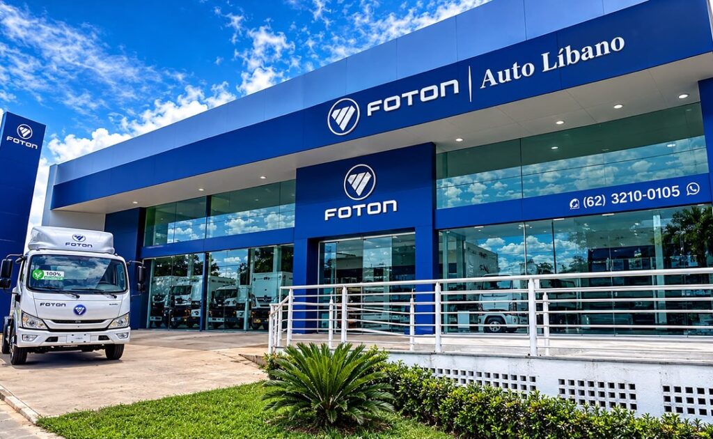 Foton Auto Libano reinaugura nova instalação em Goiânia para fortalecer presença no mercado automotivo